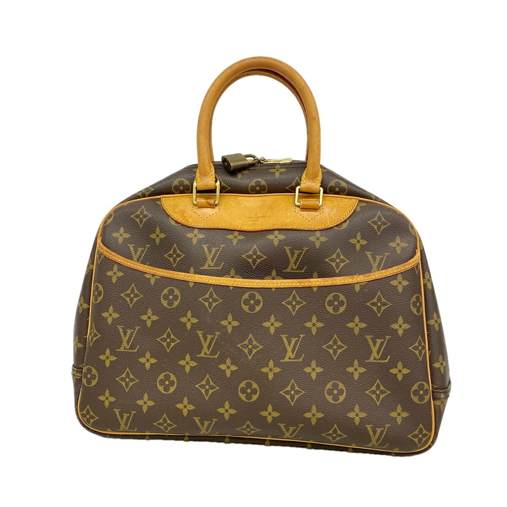 LOUIS VUITTON Brown Monogram Deauville Bag